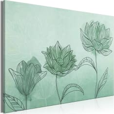 Artgeist Three Flowers Wide taulu