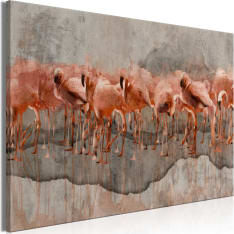 Artgeist Flamingo Lake (1 Part) Wide taulu