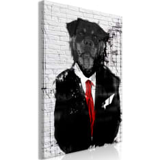 Artgeist Elegant Rottweiler (1 Part) Vertical taulu