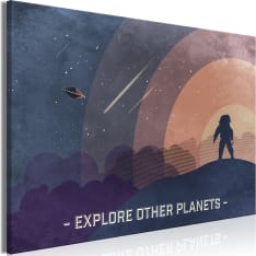 Artgeist Explore Other Planets (1 Part) Wide taulu