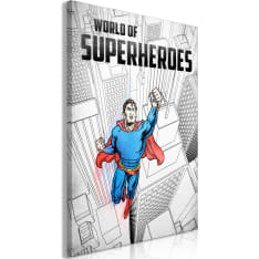 Artgeist World of Superheroes (1 Part) Vertical taulu