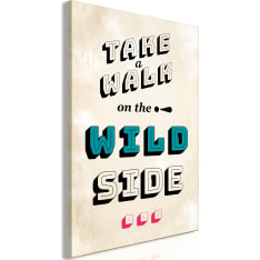 Artgeist Take Walk on the Wild Side (1 Part) Vertical taulu