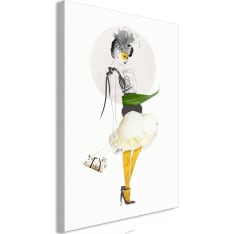 Artgeist Yellow Stocking (1 Part) Vertical taulu