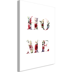 Artgeist Home in Flowers (1 Part) Vertical taulu