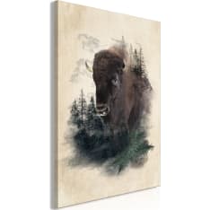 Artgeist Stately Buffalo (1 Part) Vertical taulu