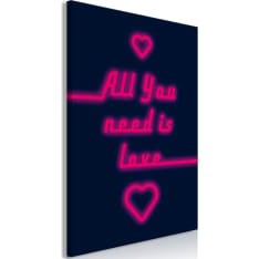Artgeist All You Need Is Love (1 Part) Vertical taulu