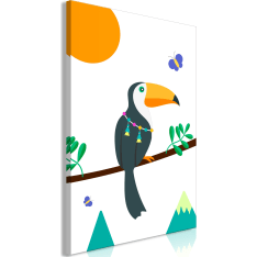 Artgeist Toucan And Butterflies  taulu