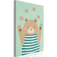 Artgeist Juggling Bear (1 Part) Vertical taulu