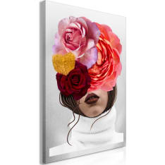 Artgeist White Turtleneck (1 Part) Vertical taulu