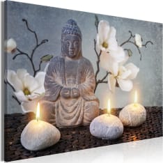 Artgeist Buddha and Stones (1 Part) Wide taulu