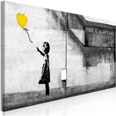 Artgeist There is Always Hope (1 Part) Narrow Yellow taulu