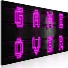 Artgeist Pink Neon (1 Part) Narrow taulu