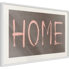 Artgeist Simply Home (Pink) juliste