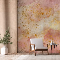 Artgeist Golden Bubbles itseliimautuva fototapetti