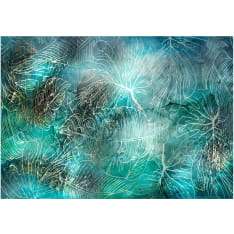 Artgeist Turquoise Vegetation itseliimautuva fototapetti