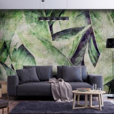 Artgeist Industrial Leaves itseliimautuva fototapetti