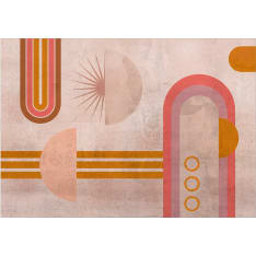 Artgeist Pink Arcs itseliimautuva fototapetti