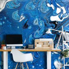 Artgeist Blue Stream itseliimautuva fototapetti
