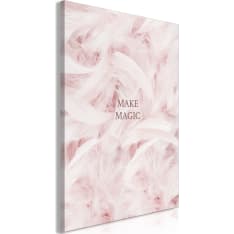 Artgeist Pink Feathers (1 Part) Vertical taulu