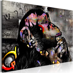 Artgeist Pensive Monkey (1 Part) Wide taulu