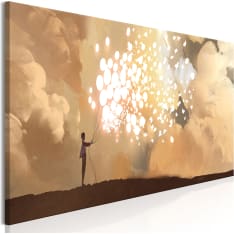 Artgeist Fluttering Balloons (1 Part) Narrow taulu