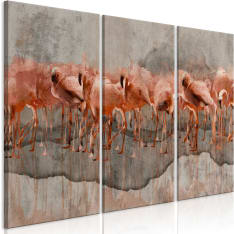 Artgeist Flamingo Lake (3 Parts) taulusetti