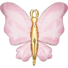 PartyDeco Butterfly-shaped foil balloon