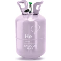 Helium tank, purple, max 30 balloons