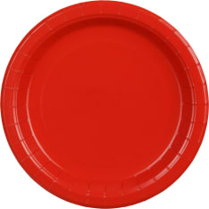 PartyDeco 18 cm pieni pahvilautanen 6 kpl/pkt