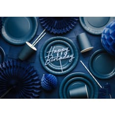 PartyDeco 250 ml pahvimuki 6 kpl/pkt