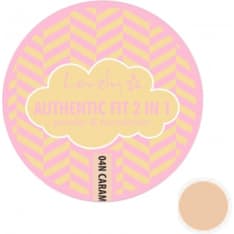 Lovely Authentic Fit 2in1 Powder & Foundation 9,5g meikkivoidepuuteri