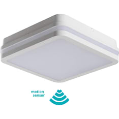 Kanlux Beno IP54 26x26 with motion sensor LED ceiling