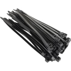 Yato 430 x 7.6 mm musta 50 kpl / sarja nippuside