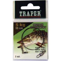 Traper 2 pcs 15 cm Volfram Leader