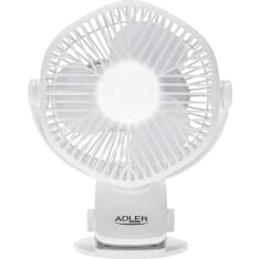 Adler AD 7335 rechargeable fan with clip