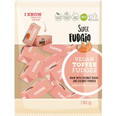 Super Fudgio Organic milk-free Toffee Fudge 150 g
