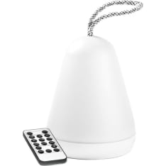 Rabbit & Friends Lamp with Carousel and Music Box (micro USB) - BLUE