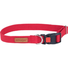 Amiplay Cotton 35-50 cm x 2 cm Adjustable Collar with Buckle