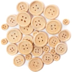 DPC wooden buttons