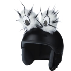 Fun Helmets Eyes Hairy helmet ears