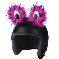 Fun Helmets Eyes Hairy helmet ears