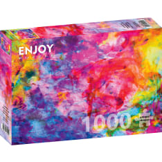ENJOY Colorful Abstract Oil Painting 1000p palapeli