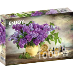 ENJOY Lilac and Chess 1000p palapeli