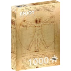 ENJOY The Vitruvian Man 1000p puzzle