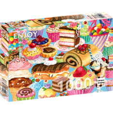 ENJOY Sweet Treats 1000p palapeli