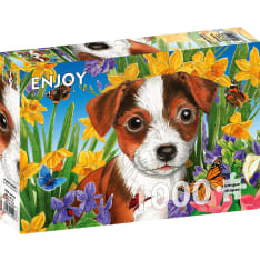 ENJOY Puppy Garden 1000p palapeli