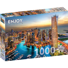 ENJOY Dubai Marina at Night 1000p palapeli