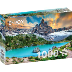 ENJOY Sorapis Lake, Dolomites, Italy 1000p palapeli