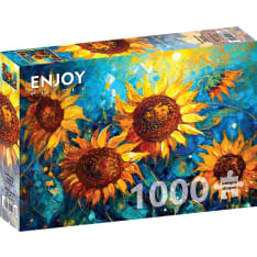 ENJOY Sunflowers Reunion 1000p palapeli