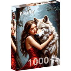 ENJOY Lady and the Wolf 1000p palapeli